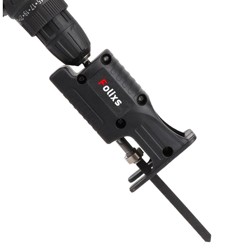 Casa si Gradina - Constructii - Scule electrice si accesorii - Accesorii fierastraie electrice - Adaptor fierastrau lance sau pendular, Folixs, pentru bormasina electrica, Portabil, Multifunctional, cu 6 - Infinity.ro