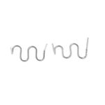 Casa si Gradina - Constructii - Scule electrice si accesorii - Accesorii pistoale de lipit - Set 500 Capse Pistol Sudat/Lipit Plastic, Wave Staples - Infinity.ro