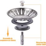 Casa si Gradina - Sanitare - Chiuveta bucatarie si accesorii - Accesorii chiuvete - Set 2 sita scurgere pentru chiuveta de bucatarie, pentru Protectie Anti Infundare Scurgere Sifon, - Infinity.ro