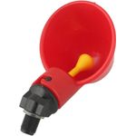 Casa si Gradina - Gradinarit si plante - Produse zootehnice - Adapatoare animale - Set 10 dozatoare automate pentru pui/pasari, ABS, 7x3.5x5 cm, Rosu - Infinity.ro