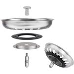 Casa si Gradina - Sanitare - Chiuveta bucatarie si accesorii - Accesorii chiuvete - Dop pentru chiuveta, Inox, 79.3 mm, Argintiu - Infinity.ro