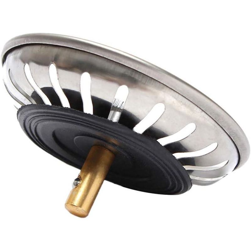 Casa si Gradina - Sanitare - Chiuveta bucatarie si accesorii - Accesorii chiuvete - Set 3 site chiuveta, Inox, 80 mm, Argintiu - Infinity.ro