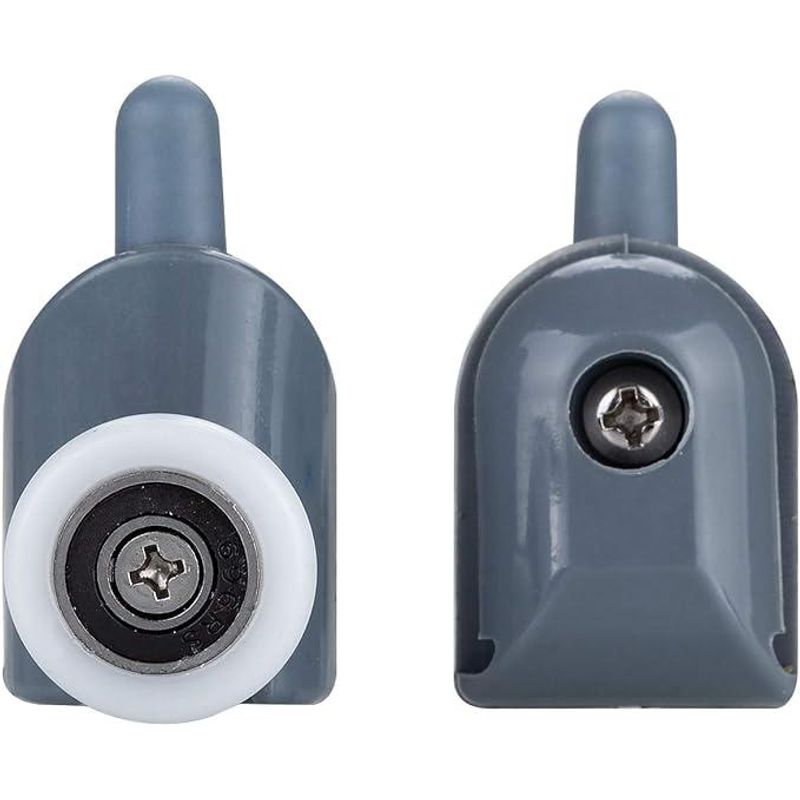 Casa si Gradina - Sanitare - Cazi si cabine de dus - Cabine dus - Set 8 role pentru cabina de dus, ABS/Aliaj, 25 mm, Gri - Infinity.ro