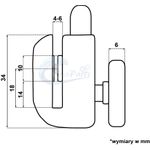 Casa si Gradina - Sanitare - Suporturi si accesorii baie - Suporturi baie - Set 8 role pentru cabina de dus, Plastic, Gri - Infinity.ro
