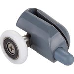 Casa si Gradina - Sanitare - Cazi si cabine de dus - Cabine dus - Set 8 role pentru cabina de dus, ABS/Aliaj, 25 mm, Gri - Infinity.ro