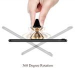 Laptop, Telefoane si Tablete - Telefoane mobile si accesorii - Accesorii Telefoane - Suport si docking telefoane - Suport auto MyStyle magnetic Negru 2in1, prindere in ventilatie/prindere cu adeziv - Infinity.ro