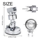 Casa si Gradina - Sanitare - Suporturi si accesorii baie - Suporturi baie - Suport cu ventuza pentru para de dus, reglabil 360 grade, usor de instalat, rezistent la apa, - Infinity.ro