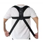 Ingrijire personala si Cosmetice - Sanatate si wellness - Aparate medicale - Suporturi ortopedice si orteze - Corector Postura Ham Reflection Vision , Marime M Negru , Suport Ajustabil Pentru Spate si Umeri Adulti, Copii - Infinity.ro