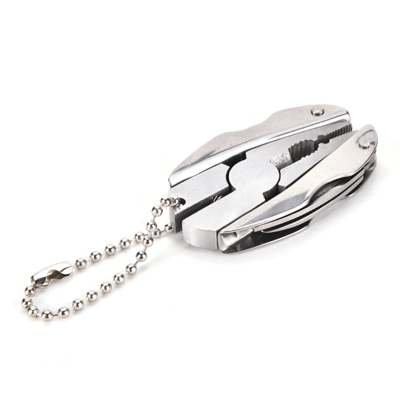 Fashion, accesorii si bijuterii - Barbati - Accesorii barbati - Alte accesorii barbati - Breloc multifunctional MyStyle Pro Steel - Patent, Pila, Cutit, Surubelnita - Infinity.ro