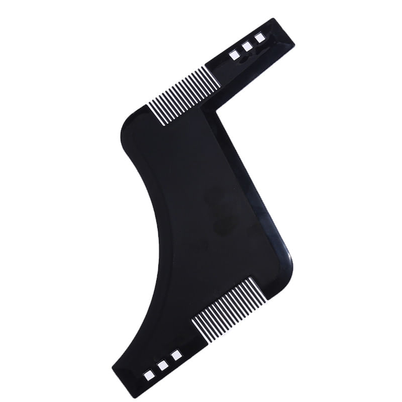 Ingrijire personala si Cosmetice - Ingrijire personala - Ingrijire par - Perii de par si piepteni - Pieptene Contur Barba & Mustata MyStyle PRO / Sablon pentru Barba & Mustata ca la Salon - Infinity.ro