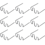 Casa si Gradina - Constructii - Scule electrice si accesorii - Accesorii pistoale de lipit - Set 300 Capse Pentru Pistol de Lipit, Reparat si Sudat Plastic, Cleme Model Tip S, 0.8mm - Infinity.ro