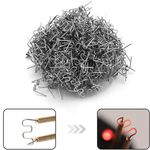 Casa si Gradina - Constructii - Scule electrice si accesorii - Accesorii pistoale de lipit - Set 500 Capse Pentru Pistol de Lipit, pentru pistole de sudura, reparatii si sudura plastic, 0.8 mm, - Infinity.ro