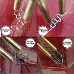 Casa si Gradina - Constructii - Scule electrice si accesorii - Accesorii pistoale de lipit - Set 400 Cleme Pentru Pistol de Lipit, Reparat si Sudat Plastic, 4 modele diferite - Infinity.ro