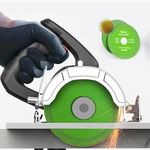 Casa si Gradina - Constructii - Scule electrice si accesorii - Accesorii polizare si slefuire - Disc de taiere din sticla, set de 2, diametru 100mm, culoare verde - Infinity.ro