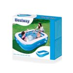 Casa si Gradina - Gradina si terasa - Piscine si accesorii - Piscine - Piscina copii gonflabila Bestway Kids Basic, dreptunghiulara, 201 x 150 x 51 cm, 450 L - Infinity.ro