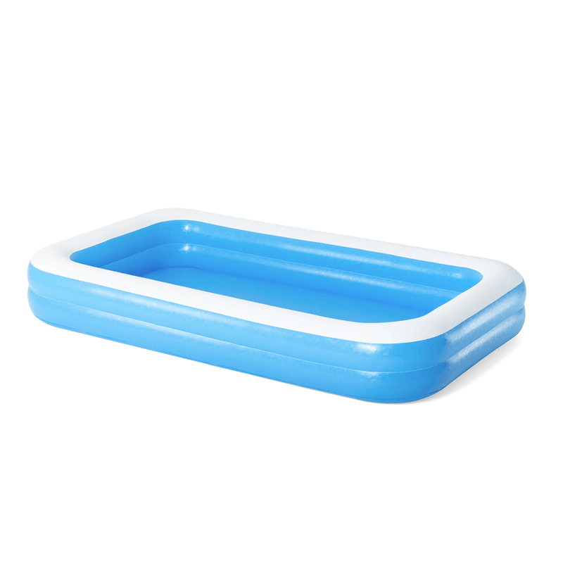 Casa si Gradina - Gradina si terasa - Piscine si accesorii - Piscine - Piscina gonflabila Bestway, confectionata din vinil, forma rectangulara, doua inele, cu supapa de iesire, 850 - Infinity.ro
