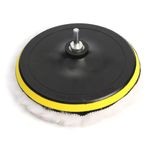 Casa si Gradina - Constructii - Scule electrice si accesorii - Accesorii polizare si slefuire - Kit Polish auto profesional, Set 10 piese + adaptor bormasina, Set Polish. Taler 15cm cu adaptor M14 - Bureti - Infinity.ro