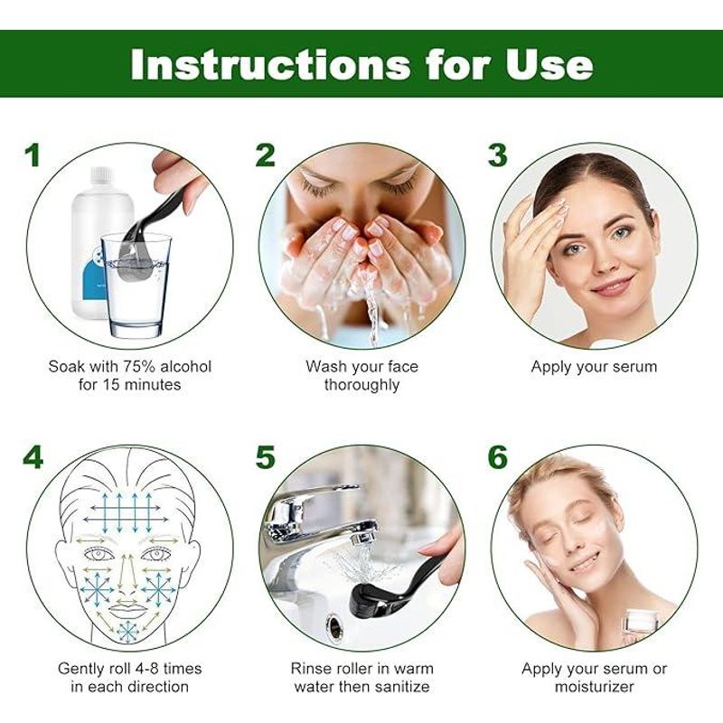 Ingrijire personala si Cosmetice - Sanatate si wellness - Articole wellness - Aparate si dispozitive de masaj - Rola pentru barba, Silicon/Aliaj, Negru - Infinity.ro