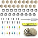 Auto si Moto - Reparatii si depanare - Scule auto - Scule si truse auto - Set 70 capse de reparare a acoperisului auto, Compatibil cu BMW/VW/Audi/Opel, Bej - Infinity.ro