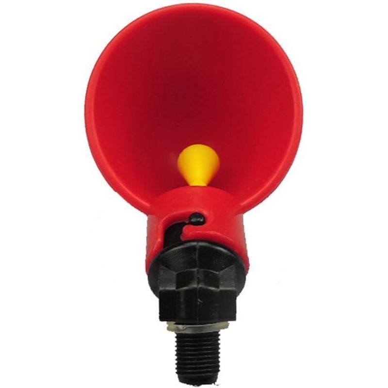 Casa si Gradina - Gradinarit si plante - Produse zootehnice - Adapatoare animale - Set 6 hranitoare automate pentru pasari, Plastic, Rosu - Infinity.ro