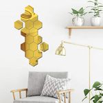 Casa si Gradina - Decoratiuni - Stickere decorative - Set 12 bucati, LeeXo Luxury Sticker Acrilic Cristal Diamant, Auto-Adeziv Tip Oglinda Decorativa Design - Infinity.ro