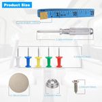 Auto si Moto - Reparatii si depanare - Scule auto - Scule si truse auto - Kit 65 capse, Pentru reparatia plafonului auto, Cu surubelnita si banda de masura, Compatibil Audi, - Infinity.ro