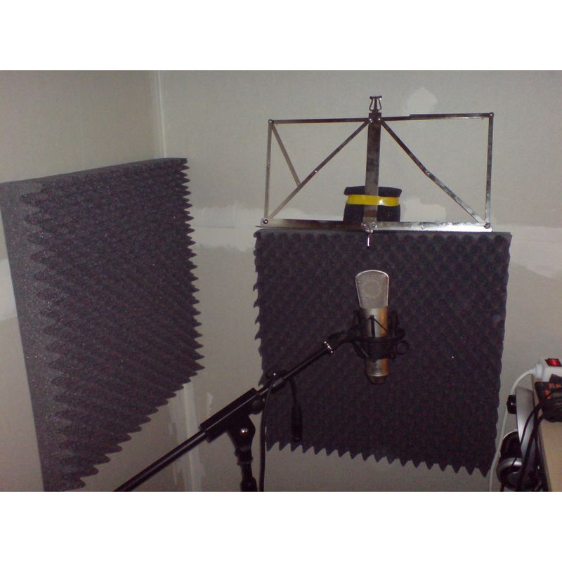 Casa si Gradina - Constructii - Termoizolatii - Termoizolatii si accesorii - Burete acustic & izolator fonic pentru Studio 50x50x5 cm - Infinity.ro