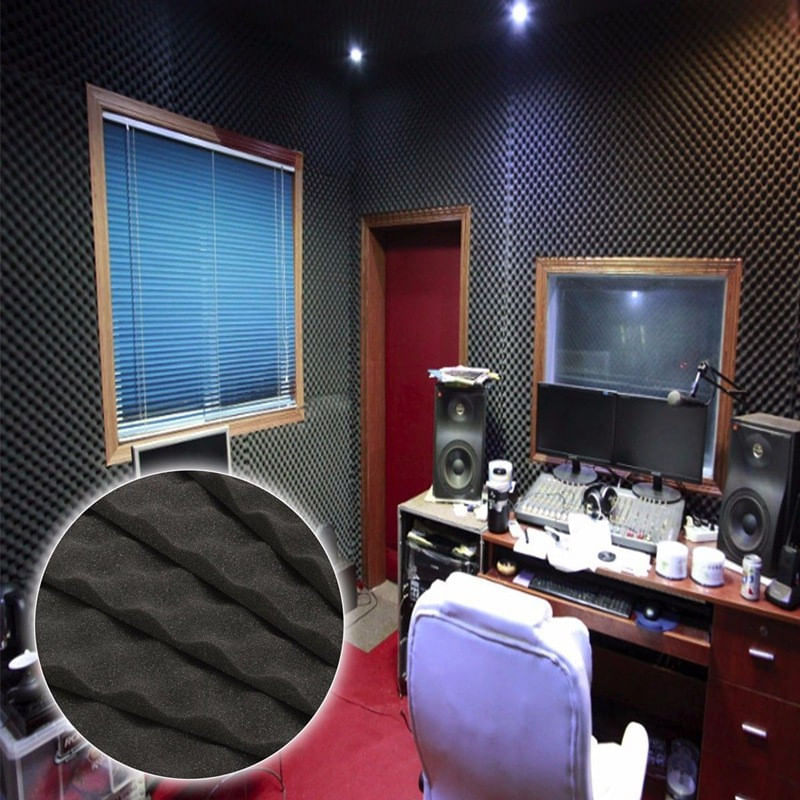 Casa si Gradina - Constructii - Termoizolatii - Termoizolatii si accesorii - Burete acustic & izolator fonic pentru Studio 50x50x5 cm - Infinity.ro