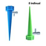 Casa si Gradina - Gradinarit si plante - Instalatii si accesorii pentru irigatii - Accesorii irigare - Set 8 picuratoare, Cu valva, Albastru/Verde - Infinity.ro