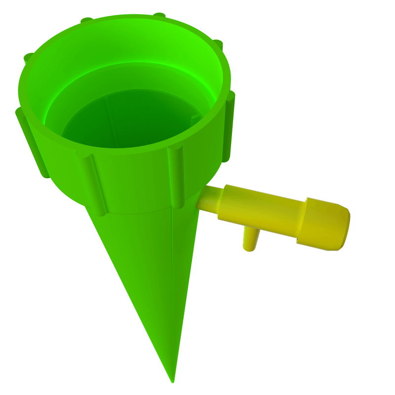 Casa si Gradina - Gradinarit si plante - Instalatii si accesorii pentru irigatii - Accesorii irigare - Set picuratoare cu valva pentru irigare plante, albastru si verde - 10 buc - Infinity.ro