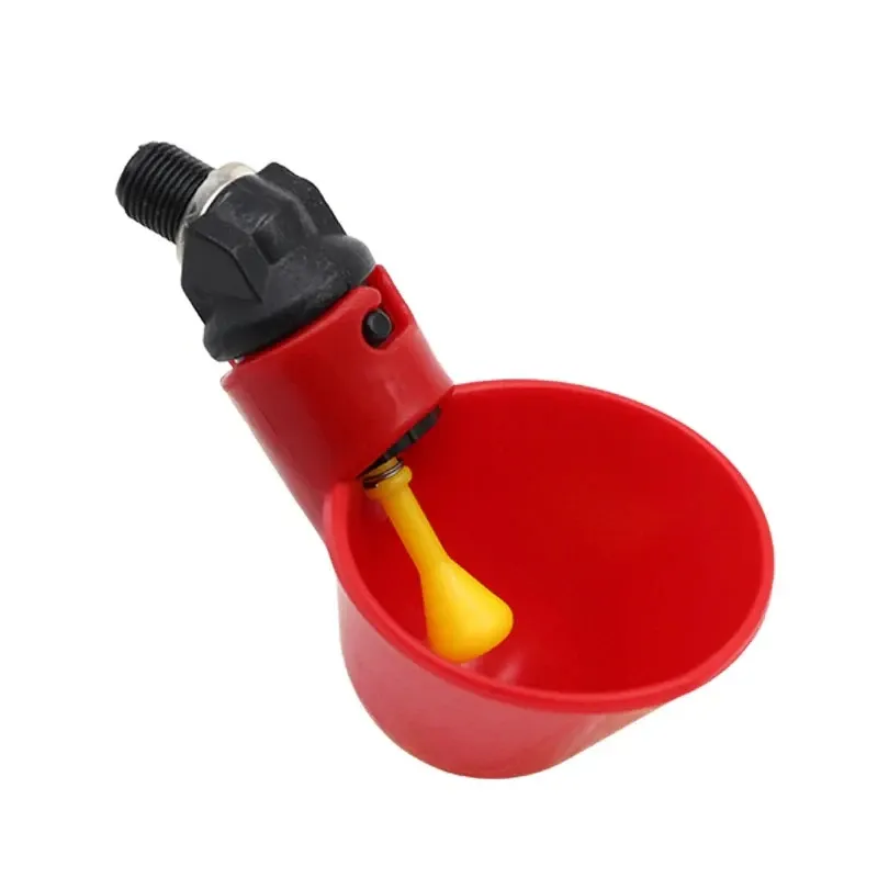 Casa si Gradina - Gradinarit si plante - Produse zootehnice - Adapatoare animale - Set 5 adapatoare automate pentru pasari de curte precum gaini, rate, gaste si curca, rosu, 30 ml - Infinity.ro