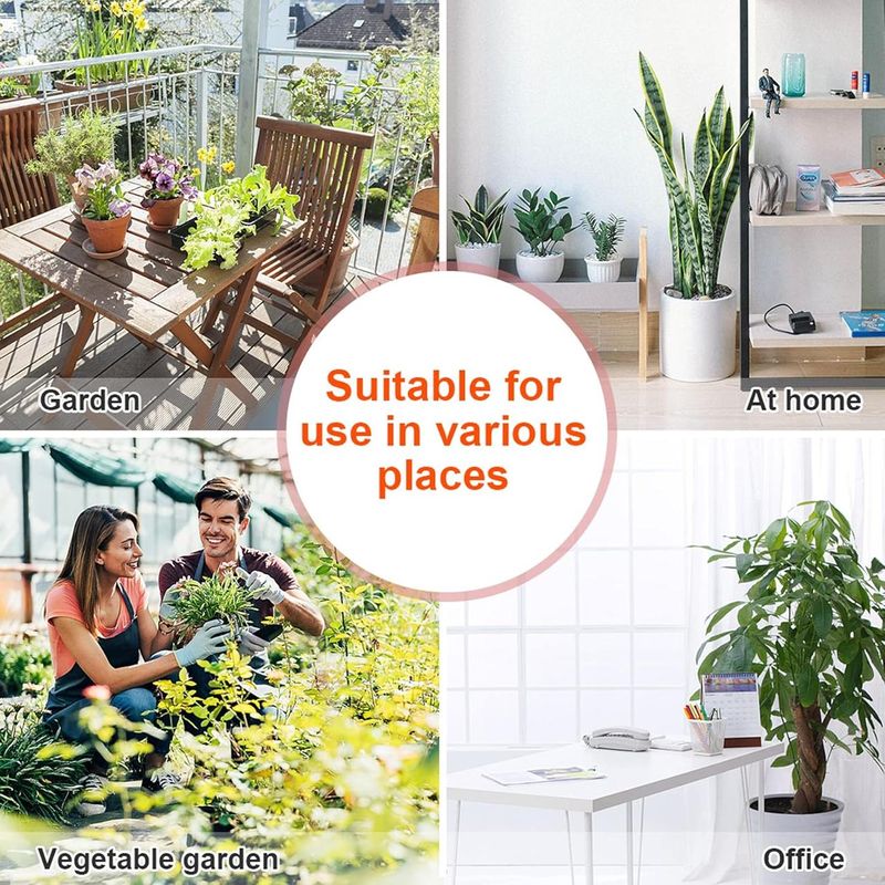 Casa si Gradina - Gradinarit si plante - Instalatii si accesorii pentru irigatii - Accesorii irigare - Set 10 varfuri de udare automata a plantelor, Polipropilena, Verde - Infinity.ro