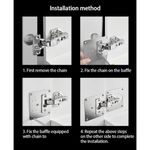 Casa si Gradina - Mobilier - Feronerie si accesorii mobila - Kit placa reparatie balama mobila, otel, 35 mm - Infinity.ro