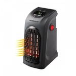 Electronice si Electrocasnice - Climatizare si sisteme de incalzire - Aparate incalzire aer - Aeroterme - Aeroterma Electrica Portabila DOMDRIVE, Putere 400W, Economica, cu Display LCD si Timer, Negru - Infinity.ro
