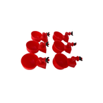 Casa si Gradina - Gradinarit si plante - Produse zootehnice - Adapatoare animale - Set de 10 Adapatoare Automate pentru Pasari Mici de Curte: Rate, Gaste, Bibilici, Pui, gaini si curci - Infinity.ro