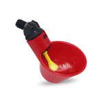 Casa si Gradina - Gradinarit si plante - Produse zootehnice - Adapatoare animale - Set 10 dozatoare adapatoare apa pentru pasari, Plastic, Automat, Rosu - Infinity.ro