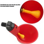 Casa si Gradina - Gradinarit si plante - Produse zootehnice - Adapatoare animale - Set 10 adapatoare automate pentru pasari, Plastic, 8.5 x 4.9 x 4.5cm, Rosu - Infinity.ro