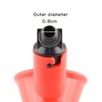 Casa si Gradina - Gradinarit si plante - Produse zootehnice - Adapatoare animale - Set de 10 Adapatoare automata pasari, Cafuneplus, gaini, cu Spiral de Gaurire, Plastic, Rosu - Infinity.ro