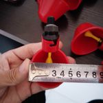 Casa si Gradina - Gradinarit si plante - Produse zootehnice - Adapatoare animale - Set 10 dozatoare adapatoare apa pentru pasari, Plastic, Automat, Rosu - Infinity.ro