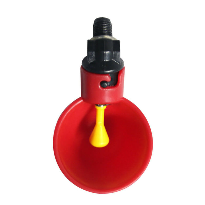 Casa si Gradina - Gradinarit si plante - Produse zootehnice - Adapatoare animale - Set 10 dozatoare adapatoare apa pentru pasari, Plastic, Automat, Rosu, MyStyle - Infinity.ro