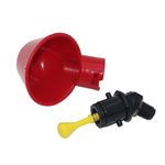 Casa si Gradina - Gradinarit si plante - Produse zootehnice - Adapatoare animale - Set 10 dozatoare adapatoare apa pentru pasari, Plastic, Automat, Rosu, MyStyle - Infinity.ro