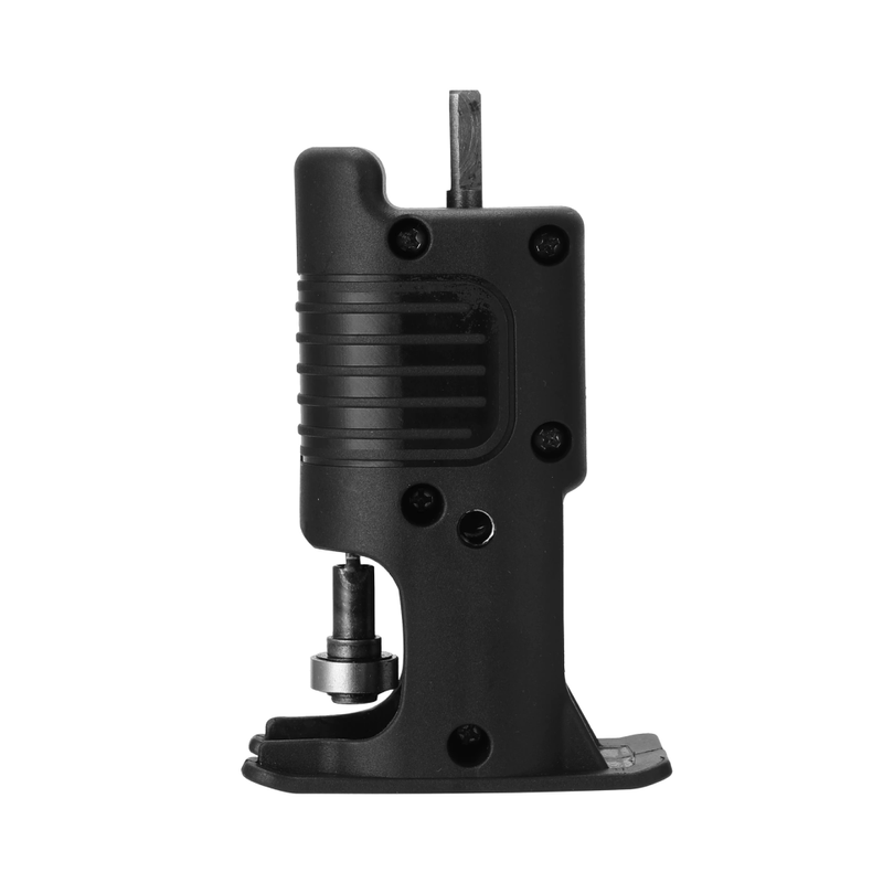 Casa si Gradina - Constructii - Scule electrice si accesorii - Seturi si accesorii pentru gaurit si insurubat - Adaptor pentru fierastrau electric, 3 lame, negru, metal - Infinity.ro