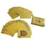 Jucarii, Copii si Bebe - Jucarii si jocuri - Jocuri si puzzle - Jocuri de societate - Carti de joc Gold Casino Poker, model cu dolari - Infinity.ro