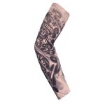 Ingrijire personala si Cosmetice - Ingrijire personala - Ingrijire corp - Tatuaje temporare - Maneca tatuaj temporar, print 3D, cu protectie solara pentru brate, marime universala, unisex, Model Demon - Infinity.ro
