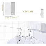Market - Spalare si intretinere rufe - Uscatoare de rufe si accesorii - Uscator rufe, retractabil, 4.2m, alb - Infinity.ro