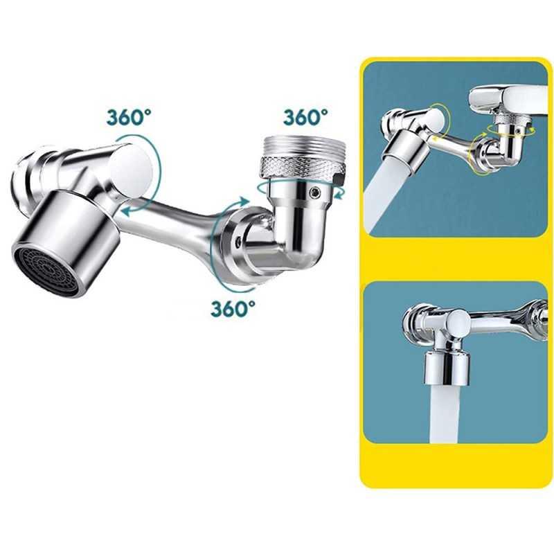 Casa si Gradina - Sanitare - Lavoar baie si accesorii - Baterii sanitare - Extensie Robinet Rotativa HYT , Prelungitor pentru Baterie Chiuveta, Reglabil In Orice Directiei, Economizor - Infinity.ro