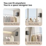Market - Spalare si intretinere rufe - Uscatoare de rufe si accesorii - Uscator de rufe, 4.2 m, Retractabil, Cu montura pe perete, Greutate maxima 20kg, Rezistenta la - Infinity.ro