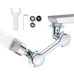 Casa si Gradina - Sanitare - Instalatii hidro - Robineti - Extensie Robinet Rotativa 1080, Pivotant In Orice Directiei, Functie de Economisire a Apei, aliaj de cupru, - Infinity.ro