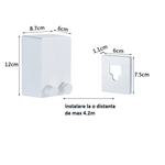 Market - Spalare si intretinere rufe - Uscatoare de rufe si accesorii - Uscator de rufe retractabil, montare pe perete, lungime 4.2m, sustine 20kg, Alb - Infinity.ro