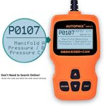 Auto si Moto - Reparatii si depanare - Sisteme de diagnoza - Tester auto / diagnoza OBD2 AUTOPHIX Auto Diagnostic Scanner AUTOPHIX OM123 - Infinity.ro